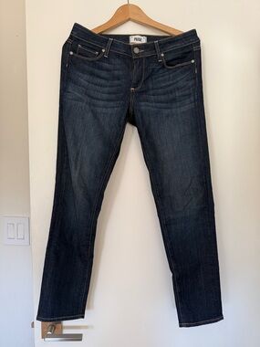 PAIGE Women's Dark Indigo Skinny Jeans